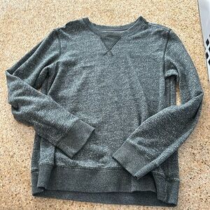 Gray marl crewneck sweater